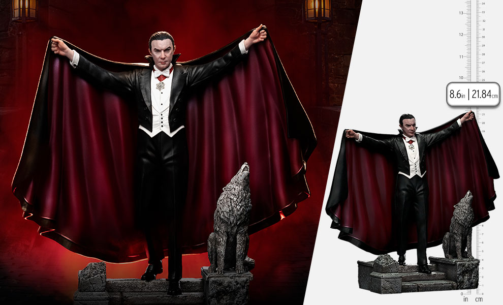 Gallery Feature Image of Dracula Bela Lugosi Deluxe 1:10 Scale Statue - Click to open image gallery