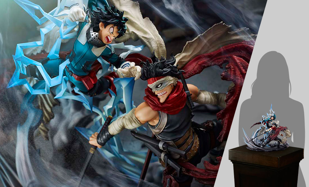 Gallery Feature Image of Izuku Midoriya vs Stain Collectible Figure - Click to open image gallery