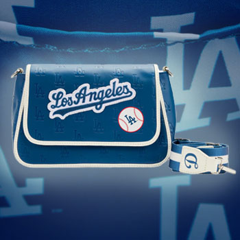 LA Dodgers Patches Crossbody Bag by Loungefly