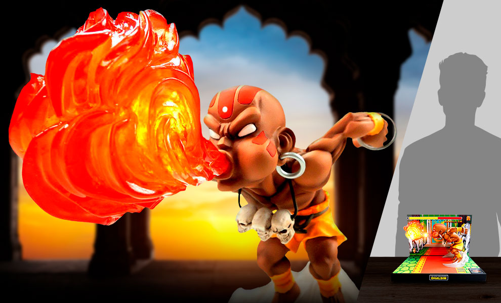 Gallery Feature Image of Dhalsim PVC Figure - Click to open image gallery