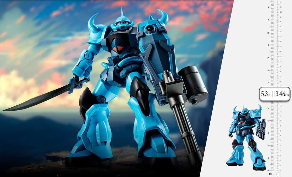 Gallery Feature Image of MS-07B Gouf Custom Ver. A.N.I.M.E Collectible Figure - Click to open image gallery