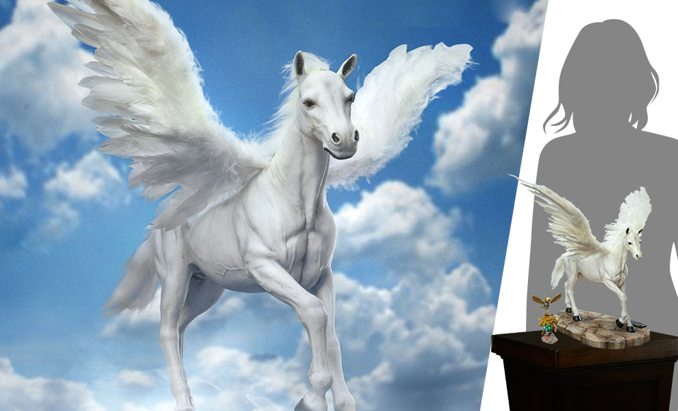 Gallery Feature Image of Pegasus (Deluxe Version) Statue - Click to open image gallery