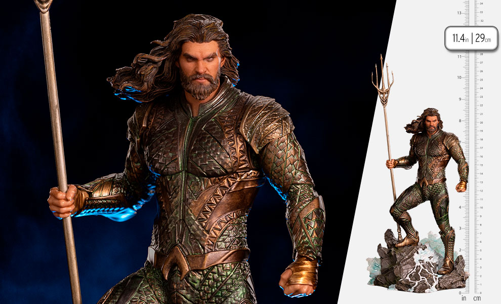 Gallery Feature Image of Aquaman 1:10 Scale Statue - Click to open image gallery