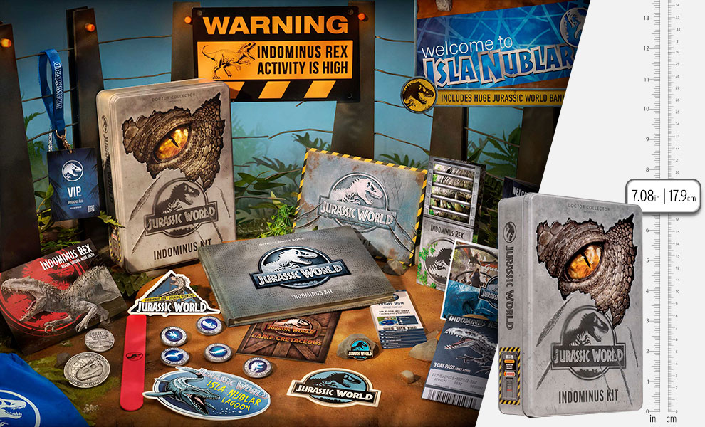 Gallery Feature Image of Jurassic World Indominus Kit Collectible Set - Click to open image gallery