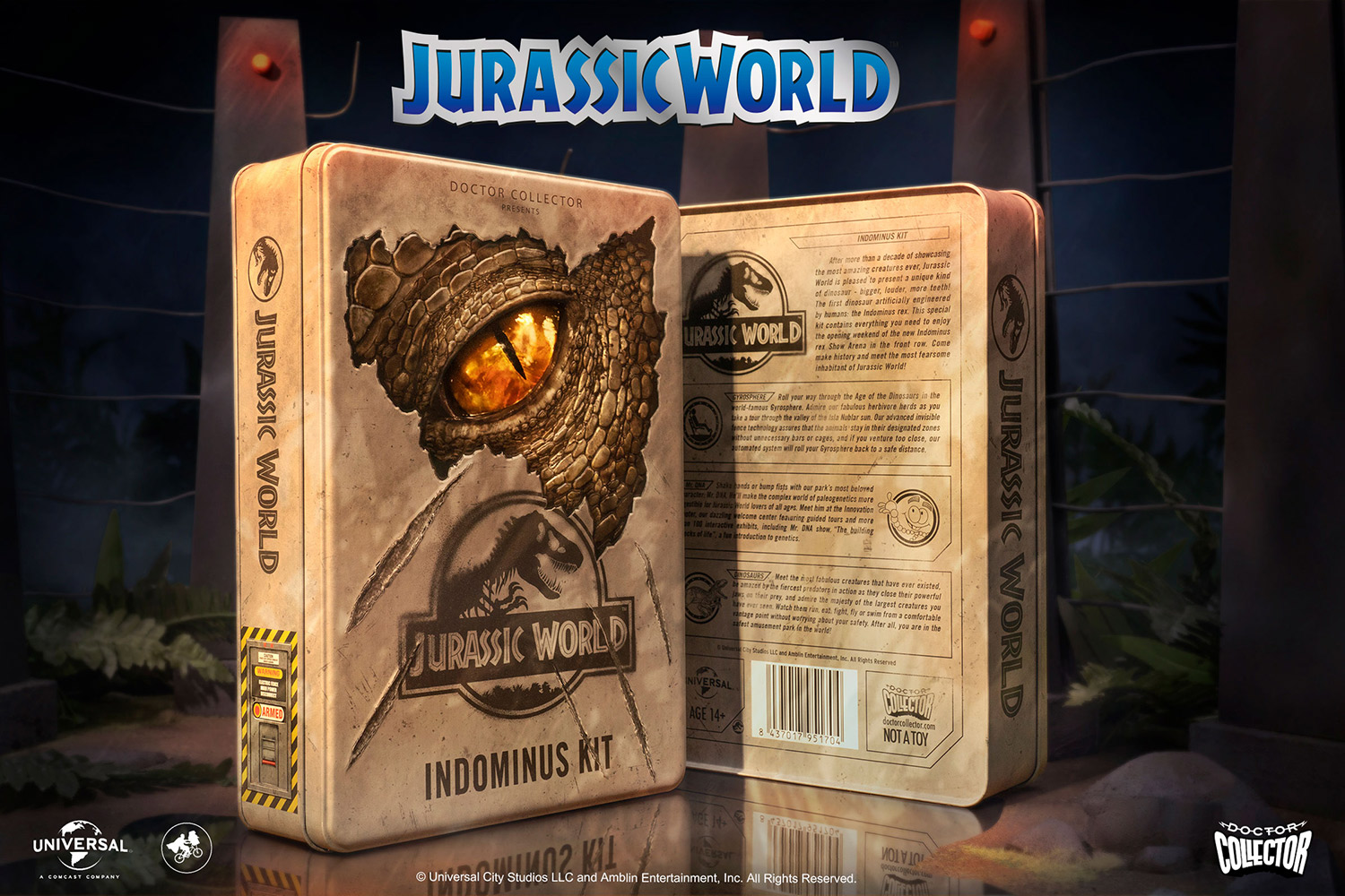 Jurassic World Indominus Kit Collectible Set By Doctor Collector Sideshow Collectibles