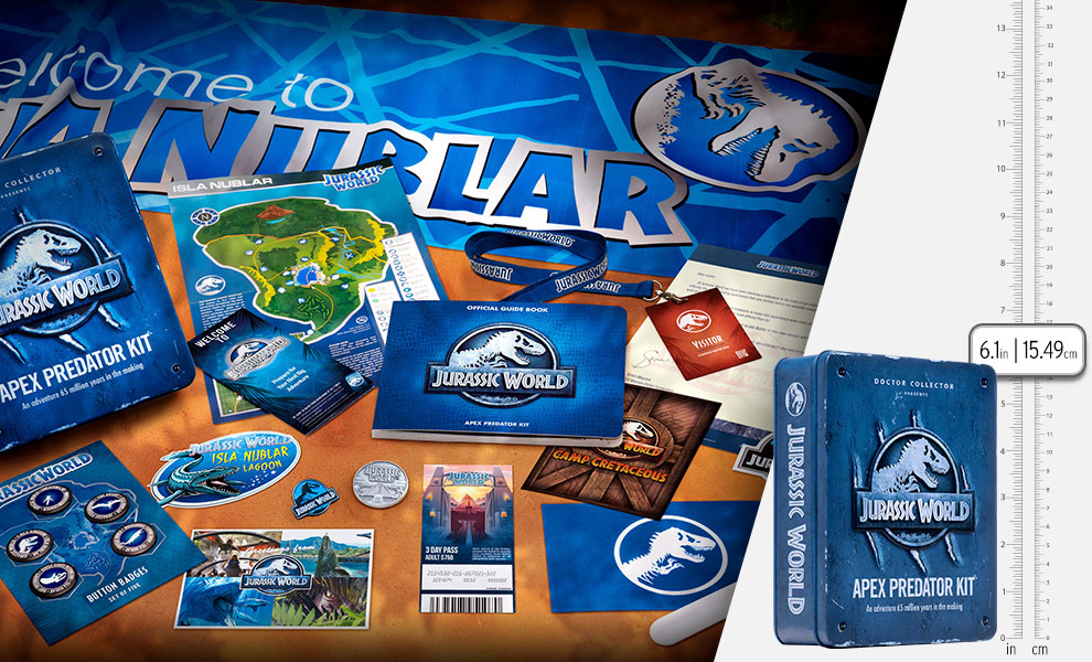 Gallery Feature Image of Jurassic World Apex Predator Kit Collectible Set - Click to open image gallery