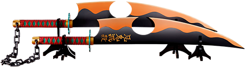Bandai Nichirin Sword (Tengen Uzui) Prop Replica