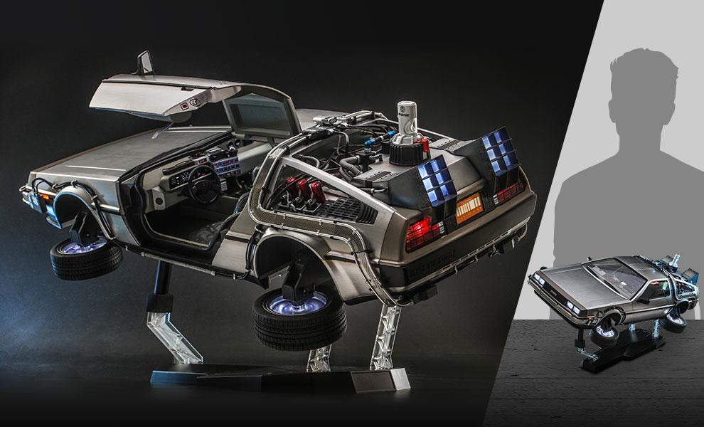 Gallery Feature Image of DeLorean Time Machine Sixth Scale Figure Accessory - Click to open image gallery