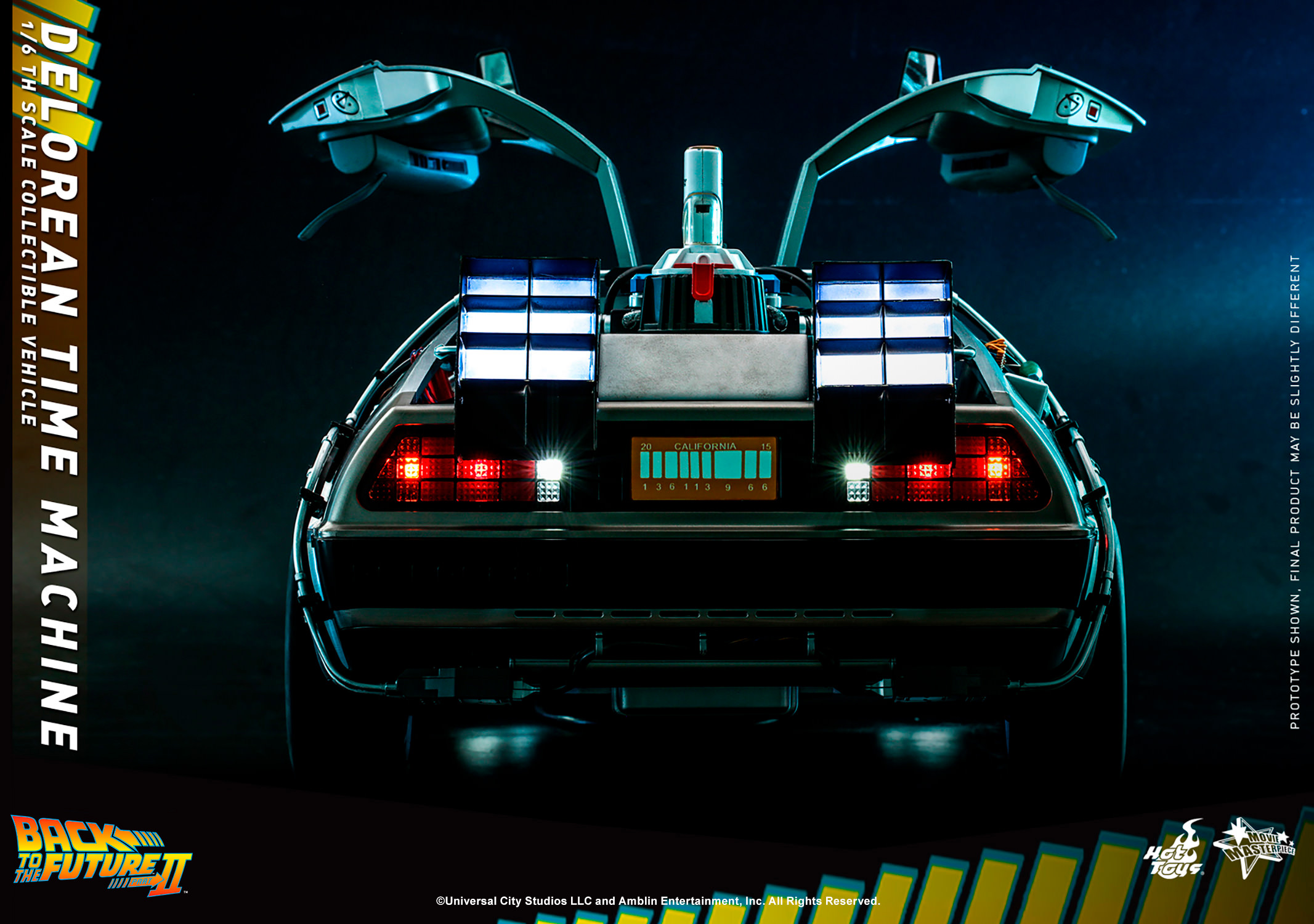 DeLorean Time Machine- Prototype Shown
