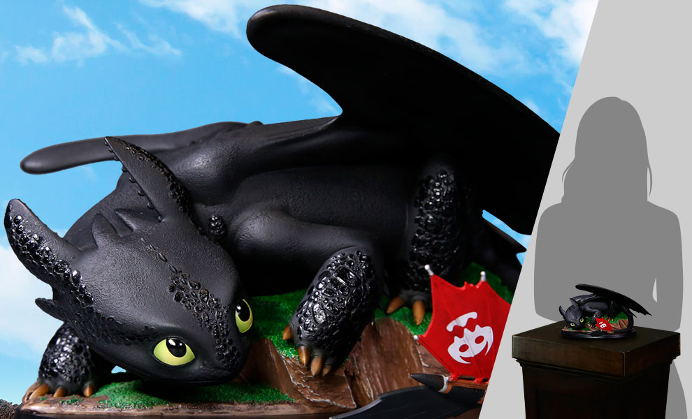 Gallery Feature Image of Toothless Statue - Click to open image gallery