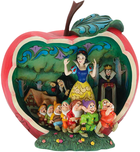 Enesco, LLC Snow White Apple Scene Figurine