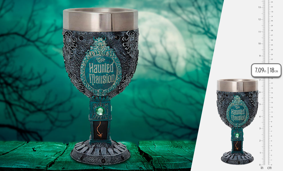 Gallery Feature Image of Haunted Mansion Goblet Collectible Drinkware - Click to open image gallery