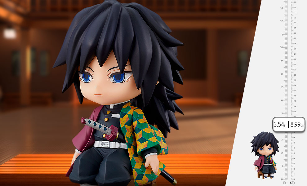 Gallery Feature Image of Giyu Tomioka Nendoroid Collectible Figure - Click to open image gallery