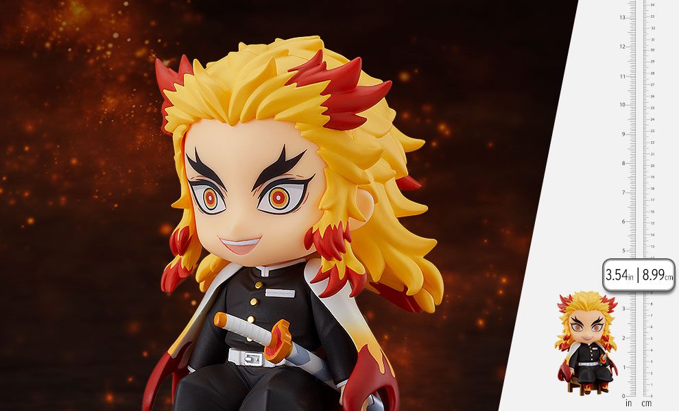 Gallery Feature Image of Kyojuro Rengoku Nendoroid Collectible Figure - Click to open image gallery