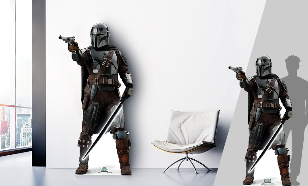 Gallery Feature Image of Mandalorian Life-Size Standee Miscellaneous Collectibles - Click to open image gallery