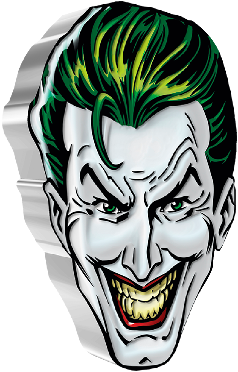 Joker 1oz Silver Coin Silver Collectible by New Zealand Mint