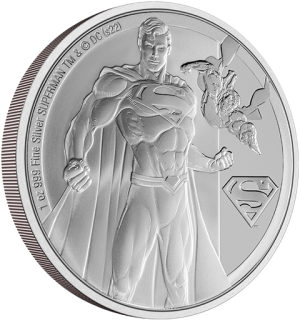 Superman Classic 1oz Silver Coin Silver Collectible