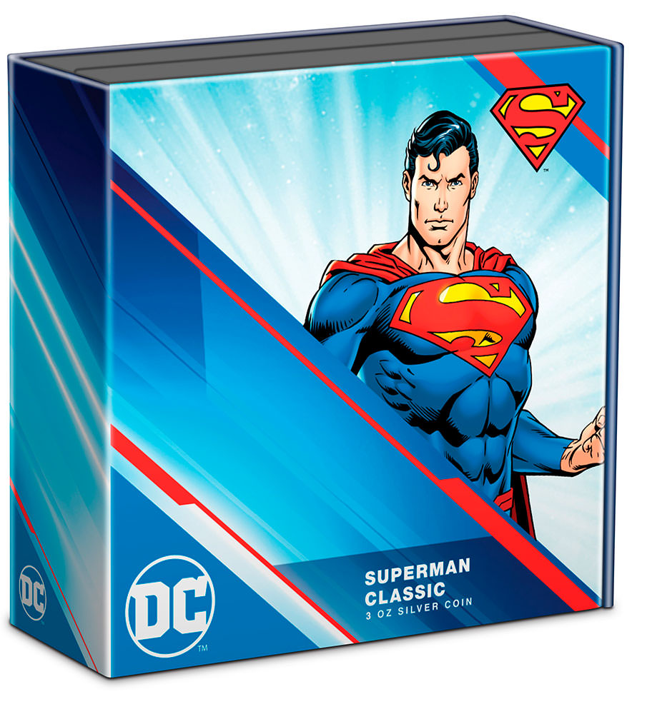 DC Comics Box for Superman Batman Wonder Woman Superheroes Coin Series Box Only 