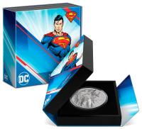 Gallery Image of Superman Classic 3oz Silver coin Silver Collectible