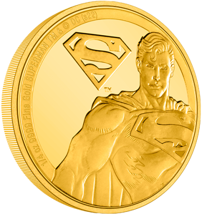 Superman Classic 1/4oz Gold Coin