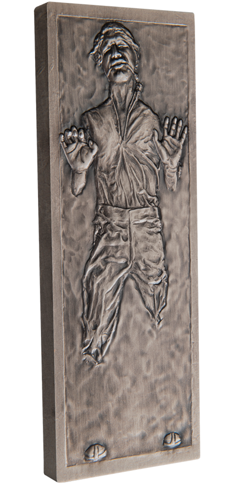 Han Solo in Carbonite 1oz Silver Coin Silver Collectible by New Zealand Mint