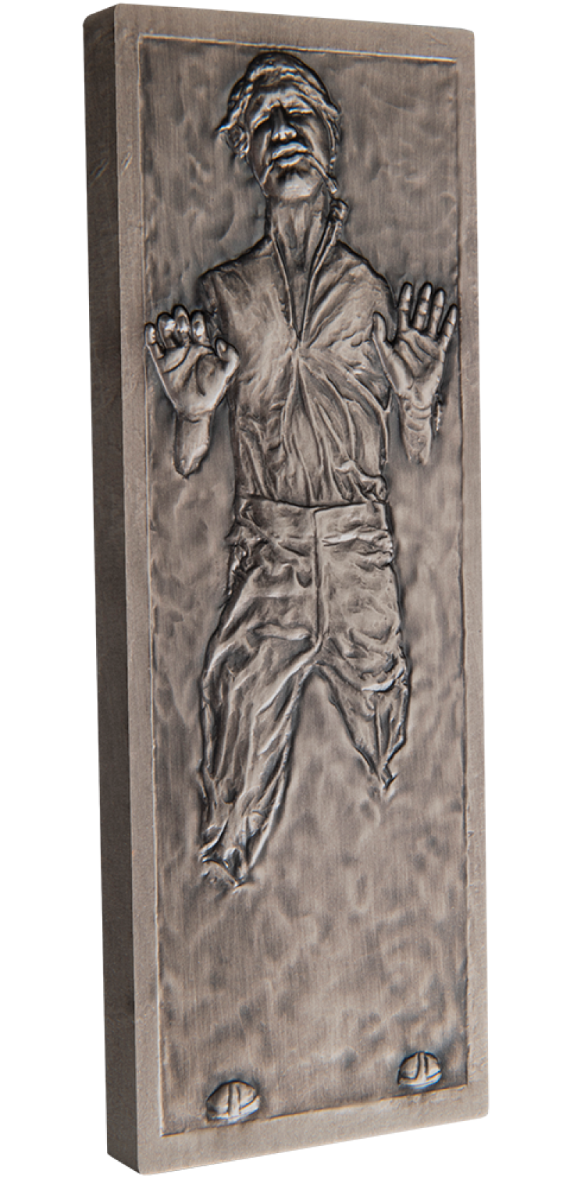 Han Solo in Carbonite 3oz Silver Coin Silver Collectible by New Zealand Mint