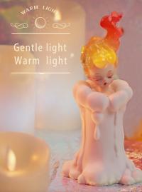 Gallery Image of Glimmery Kandel Collectible Lamp