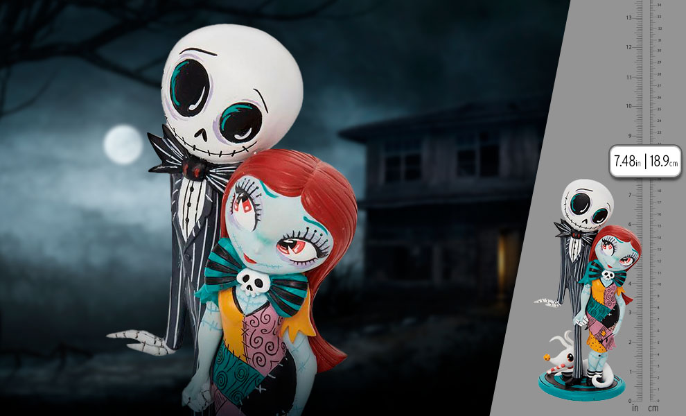 Gallery Feature Image of Miss Mindy Jack and Sally Figurine - Click to open image gallery