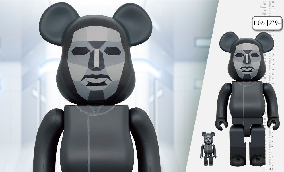 Be@rbrick Squid Game Frontman 100% & 400% Set by Medicom Toy