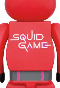 Gallery Image of Be@rbrick Squid Game Guard (Triangle) 1000% Bearbrick