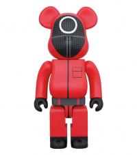 Gallery Image of Be@rbrick Squid Game Guard (Circle) 100% & 400% Bearbrick