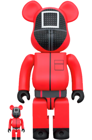 Be@rbrick Squid Game Guard (Square) 100% & 400% Bearbrick