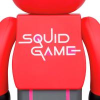 Gallery Image of Be@rbrick Squid Game Guard (Square) 1000% Bearbrick