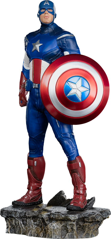 Iron Studios Captain America (Battle of NY) 1:10 Scale Statue