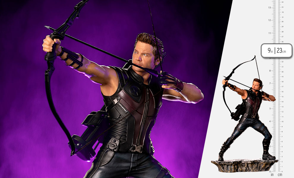 Gallery Feature Image of Hawkeye (Battle of NY) 1:10 Scale Statue - Click to open image gallery