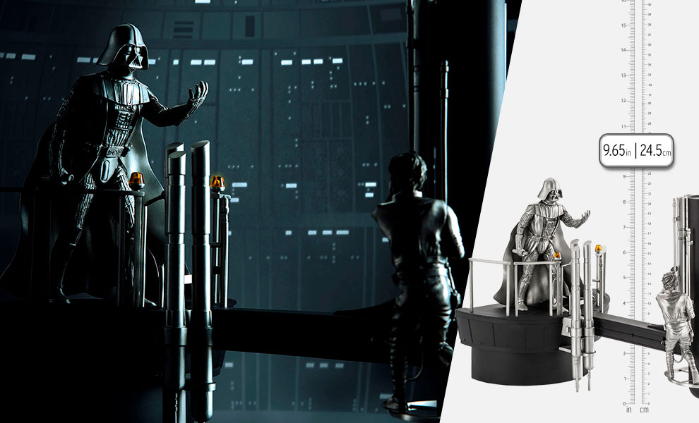 Luke vs Darth Vader Star Wars Diorama