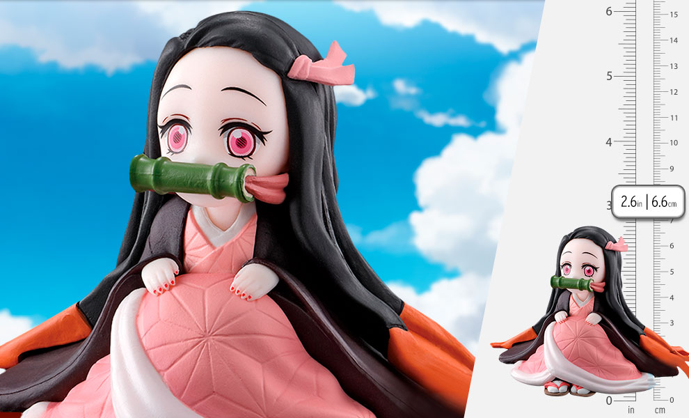 Became Smaller Nezuko Kamado (Shake The Sword Burn Your Heart) Demon Slayer Statue