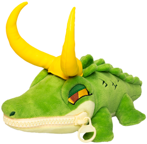 Alligator Loki Zippermouth Premium Plush