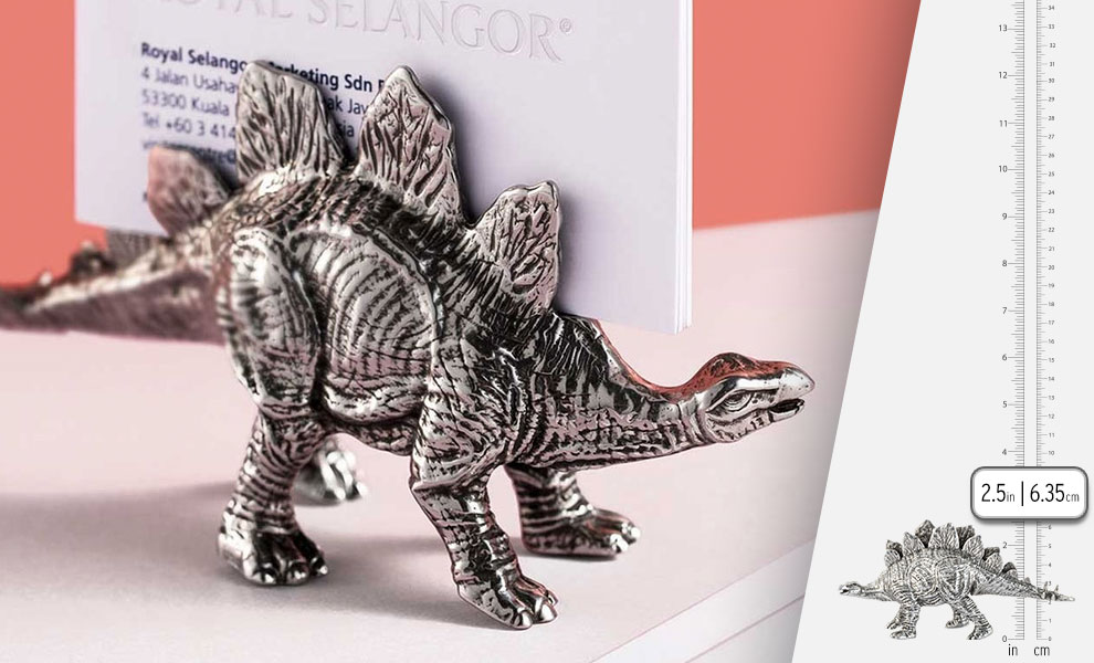 Gallery Feature Image of Stegosaurus Card Holder Apparel - Click to open image gallery