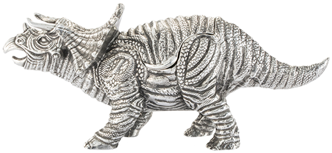 Royal Selangor Triceratops Container Pewter Collectible