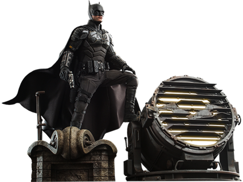 Batman and Bat-Signal Sixth Scale Figure by Hot Toys
