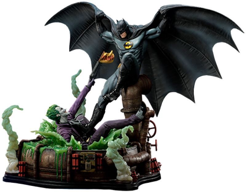 Batman vs. The Joker (Deluxe Bonus Version) 1:3 Scale Statue by Prime 1 Studio