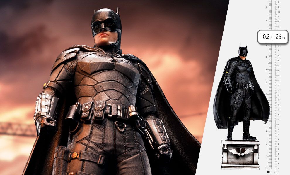 The Batman 1:10 Scale Statue by Iron Studios | Sideshow Collectibles