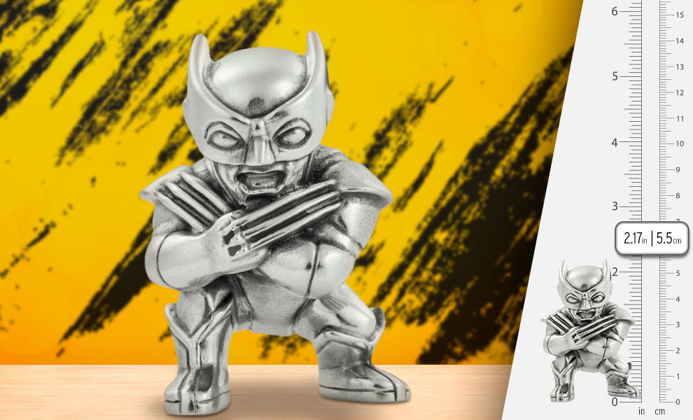Gallery Feature Image of Wolverine  Miniature Pewter Collectible - Click to open image gallery