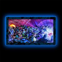 Gallery Image of Justice League (2) LED Mini-Poster Light Wall Light