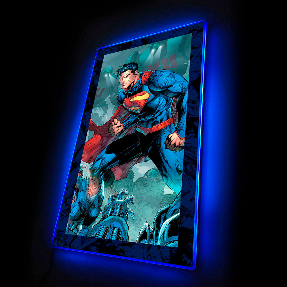 Superman LED Mini-Poster Light