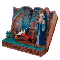 Gallery Image of Sorcerer Mickey Story Book Figurine