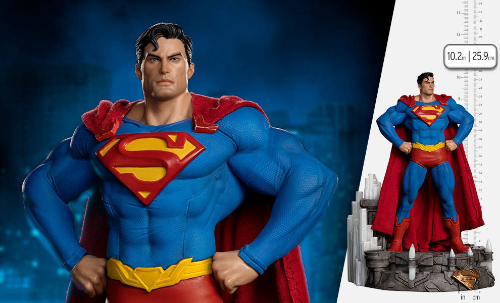 Gallery Feature Image of Superman Unleashed Deluxe 1:10 Scale Statue - Click to open image gallery