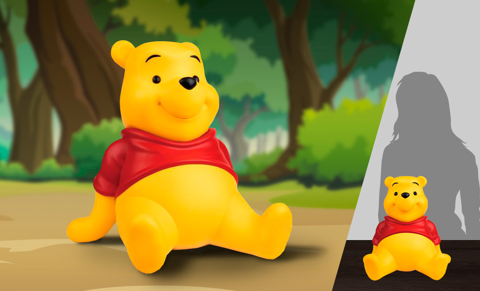 Gallery Feature Image of Winnie the Pooh Large Piggy Bank Collectible Figure - Click to open image gallery