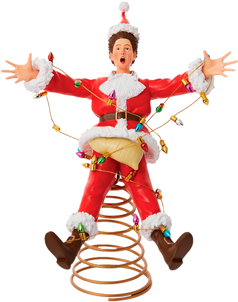 Enesco, LLC Christmas Vacation Tree Topper Figurine